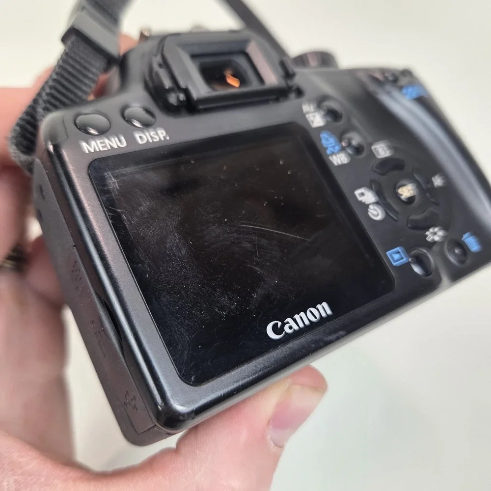 Canon EOS Rebel XS Digital SLR Camera w/18-55mm Lens Charger SD + Battery Tested - Picture 13 of 16